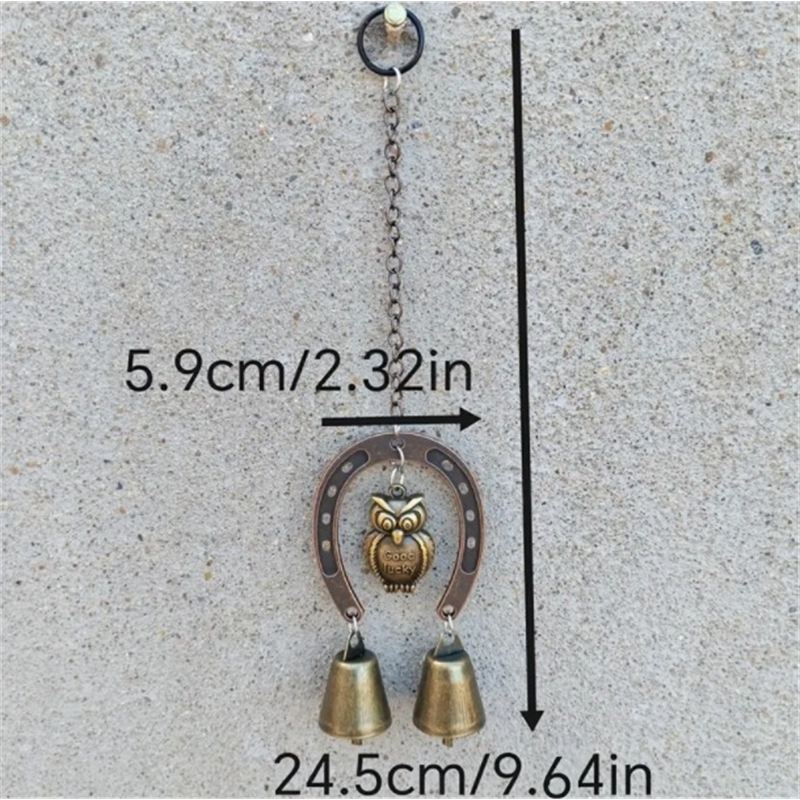 Geluksbrenger hoefijzer windgo - Boho Wind Chimes recensie en prijs